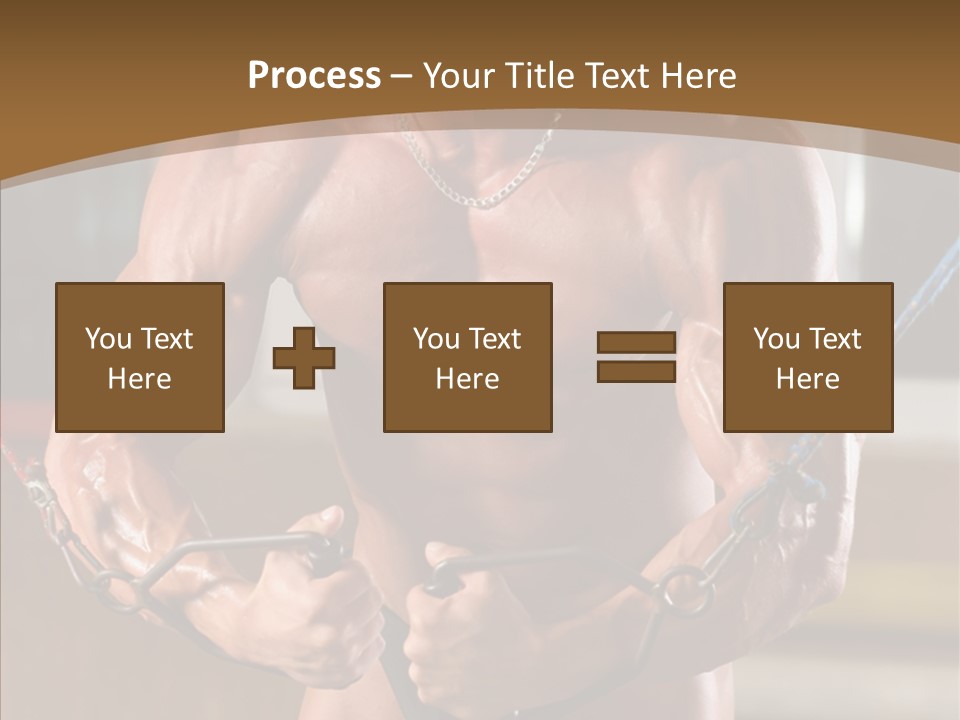 Chest Macho Fit PowerPoint Template