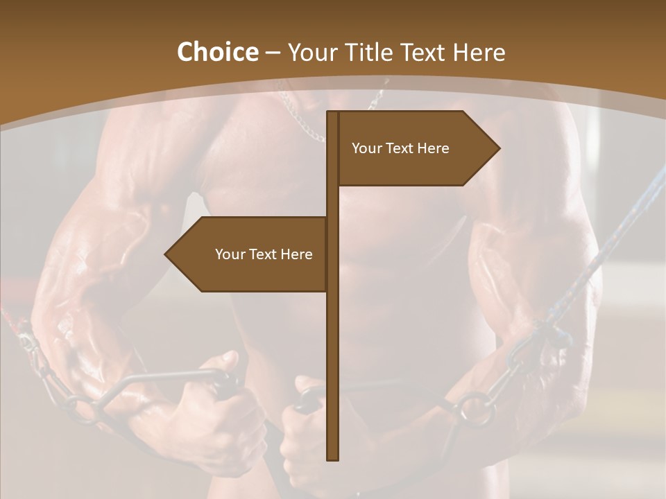 Chest Macho Fit PowerPoint Template