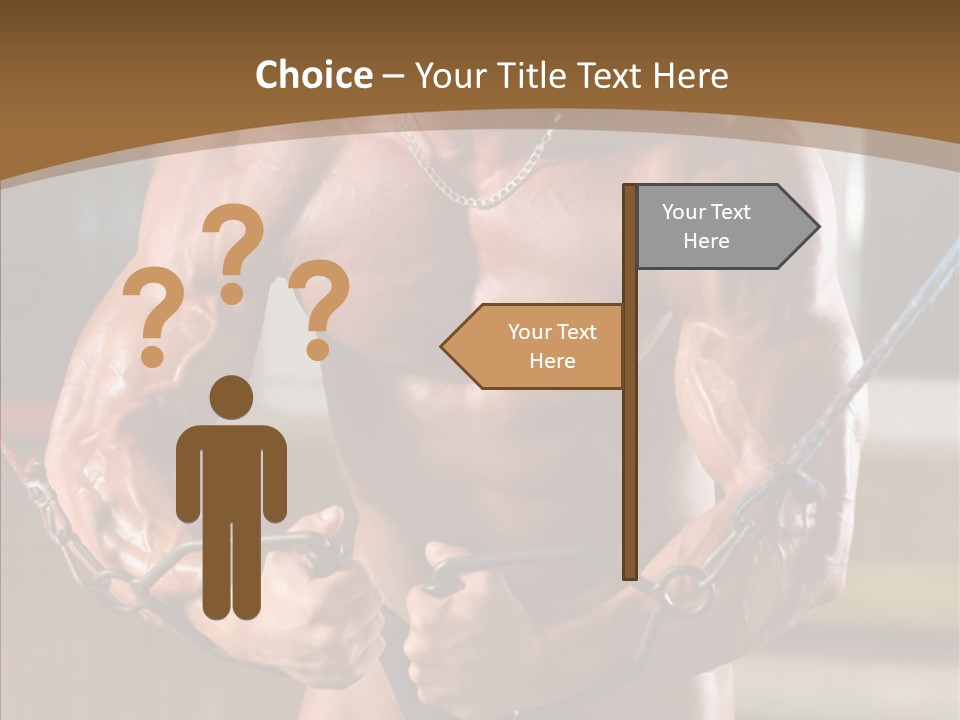 Chest Macho Fit PowerPoint Template