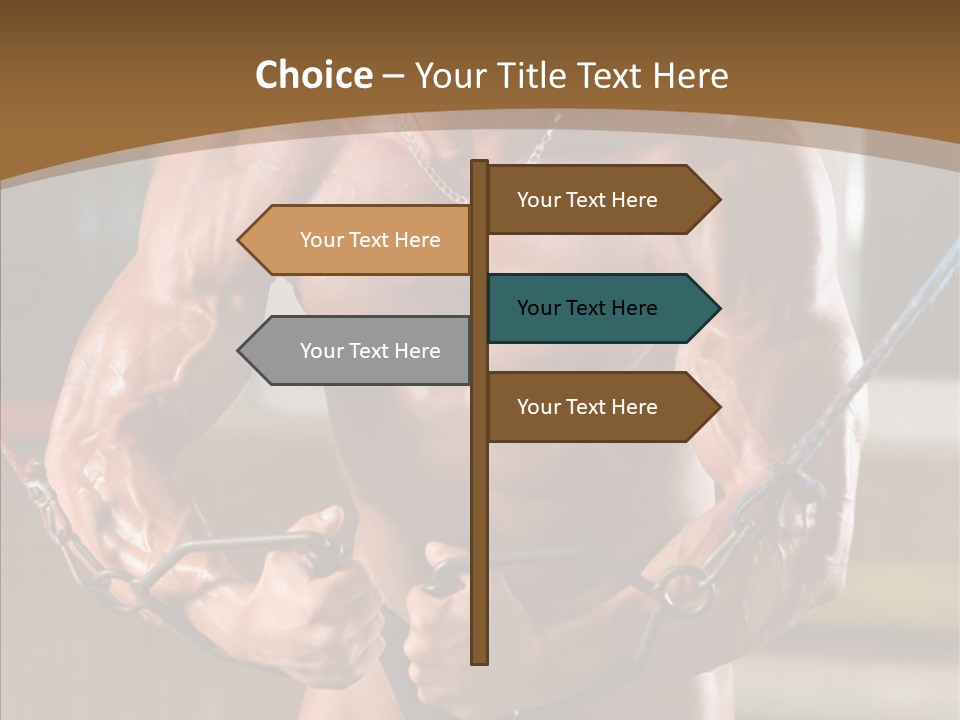 Chest Macho Fit PowerPoint Template