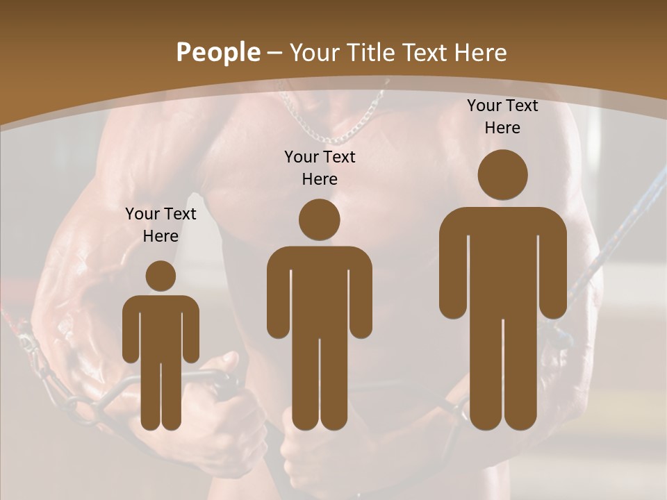 Chest Macho Fit PowerPoint Template