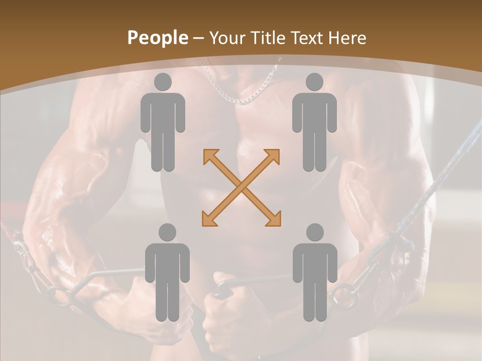 Chest Macho Fit PowerPoint Template