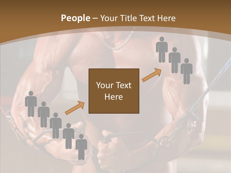 Chest Macho Fit PowerPoint Template
