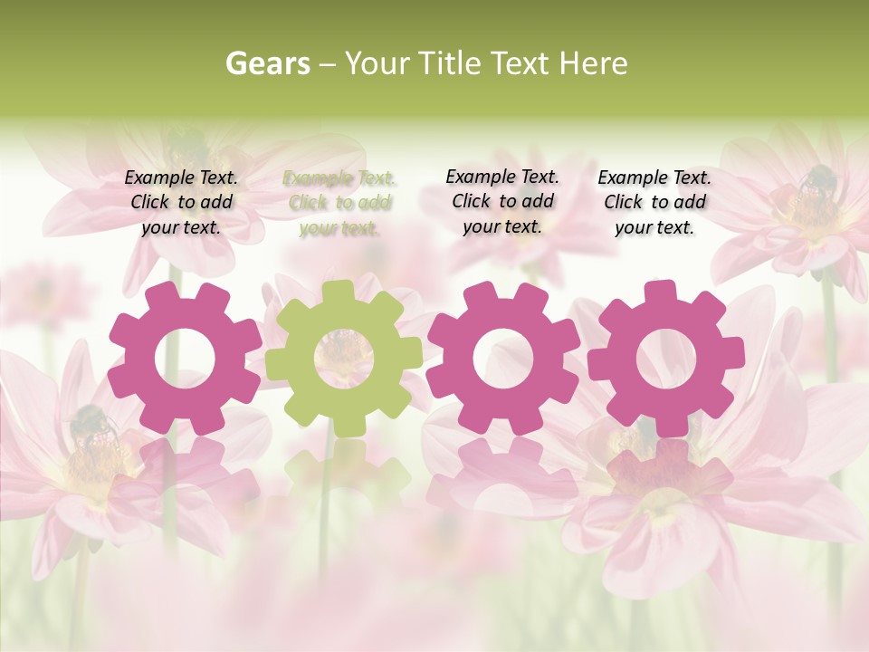 Cold Bee Collect PowerPoint Template