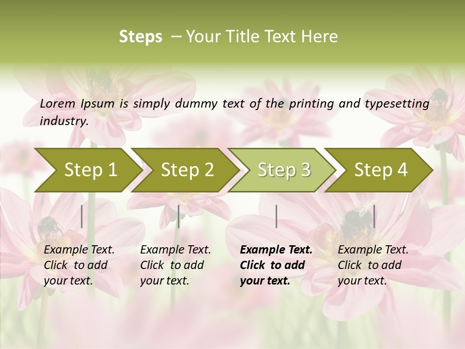 Cold Bee Collect PowerPoint Template