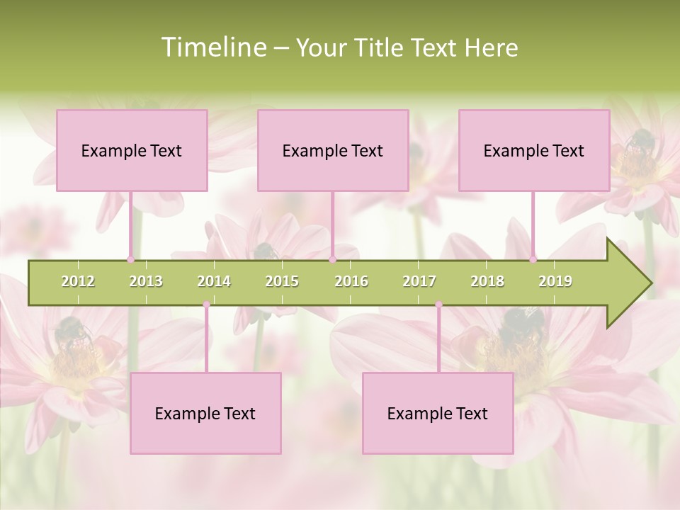 Cold Bee Collect PowerPoint Template