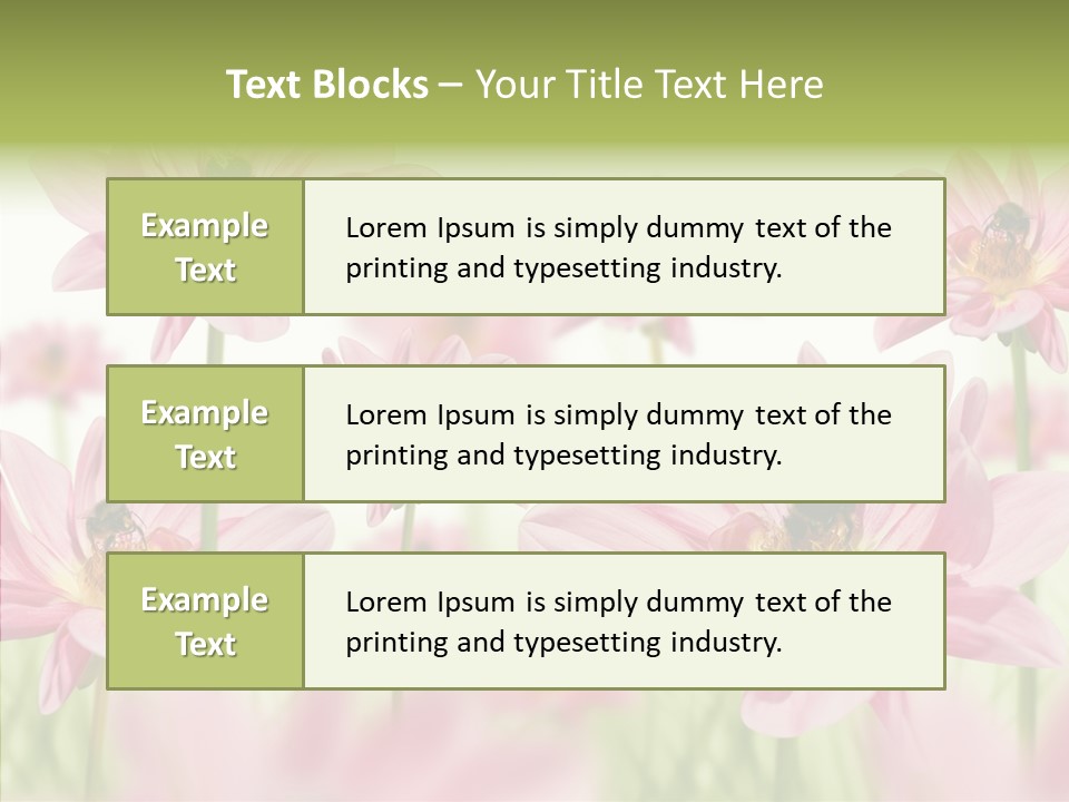 Cold Bee Collect PowerPoint Template