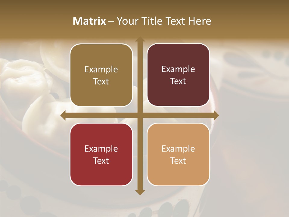 Pelmeni Tasty Food PowerPoint Template