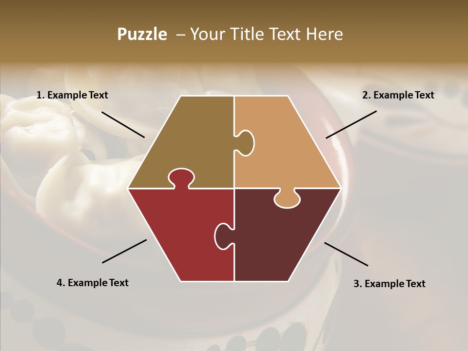 Pelmeni Tasty Food PowerPoint Template