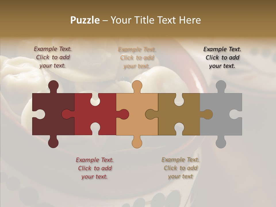 Pelmeni Tasty Food PowerPoint Template