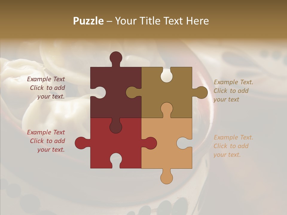 Pelmeni Tasty Food PowerPoint Template