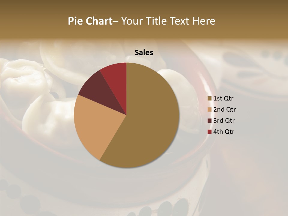 Pelmeni Tasty Food PowerPoint Template