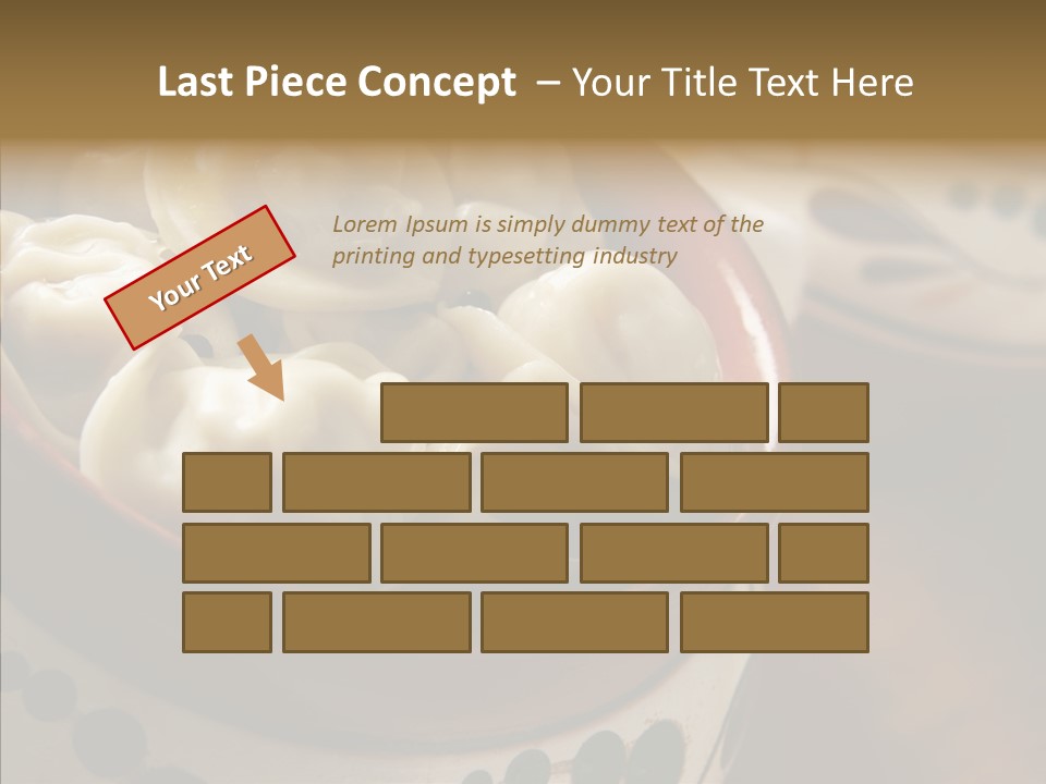 Pelmeni Tasty Food PowerPoint Template
