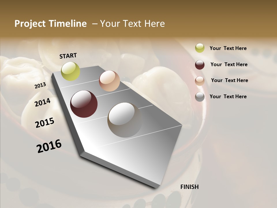 Pelmeni Tasty Food PowerPoint Template