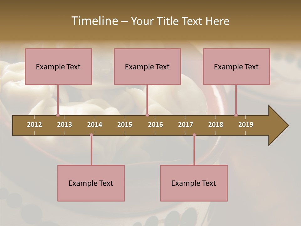 Pelmeni Tasty Food PowerPoint Template