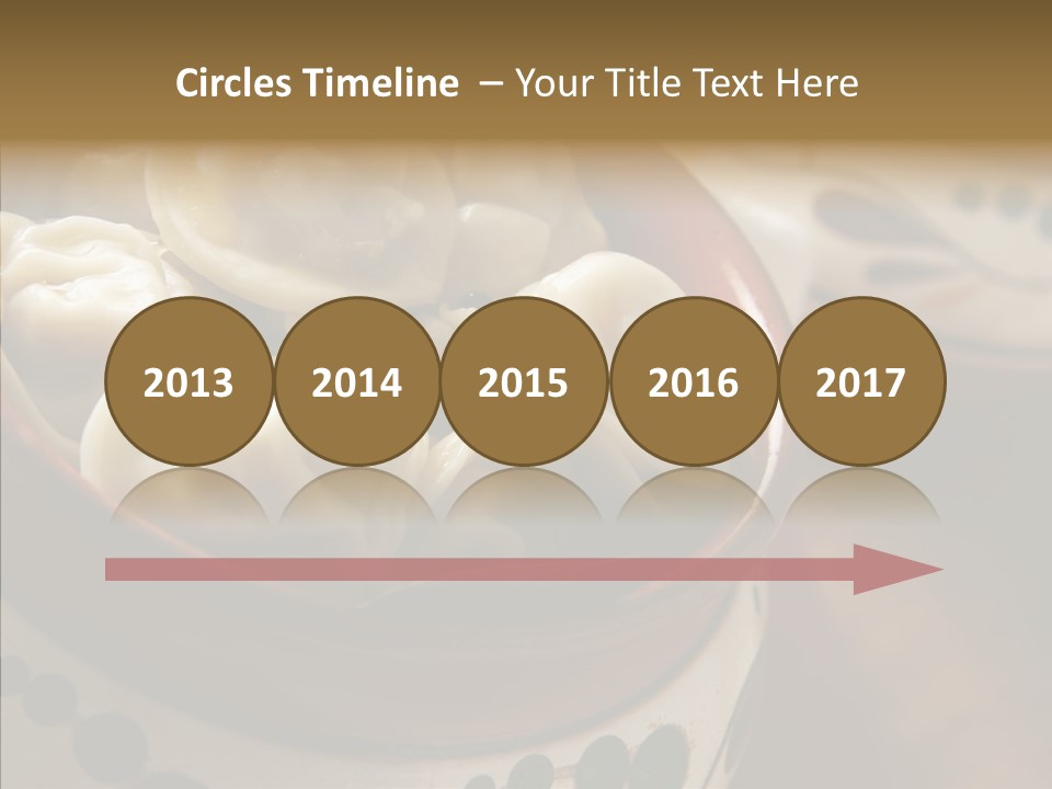 Pelmeni Tasty Food PowerPoint Template