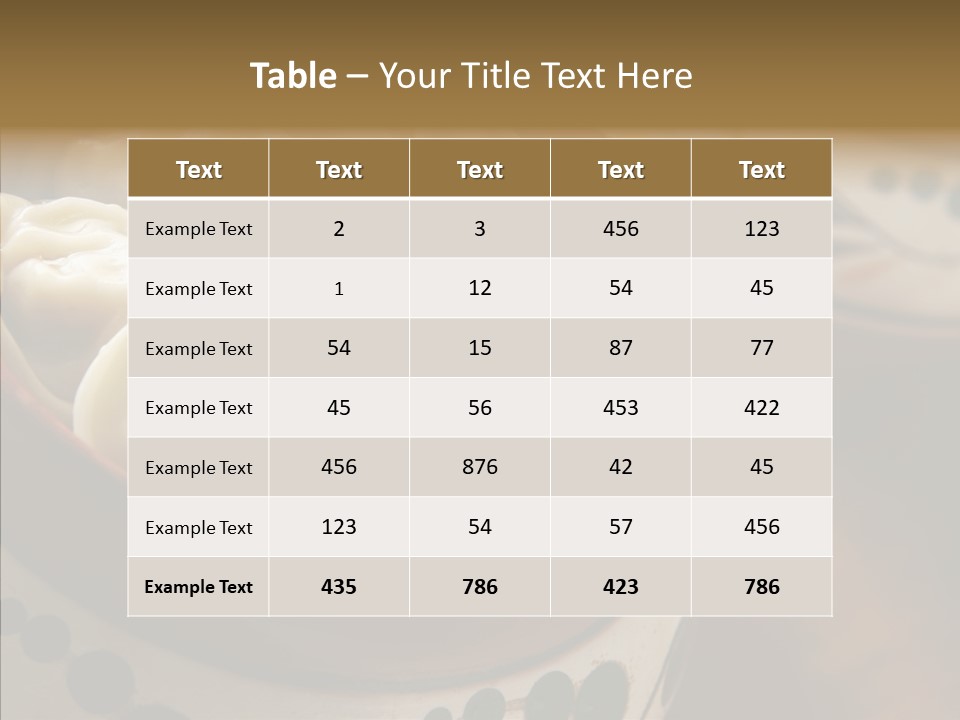 Pelmeni Tasty Food PowerPoint Template