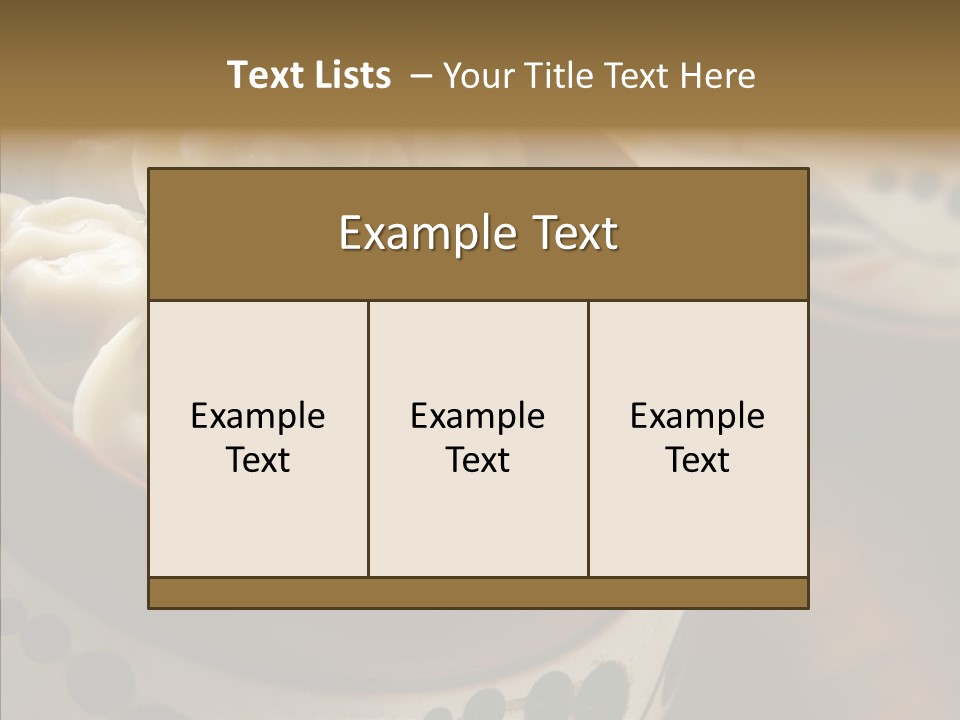 Pelmeni Tasty Food PowerPoint Template