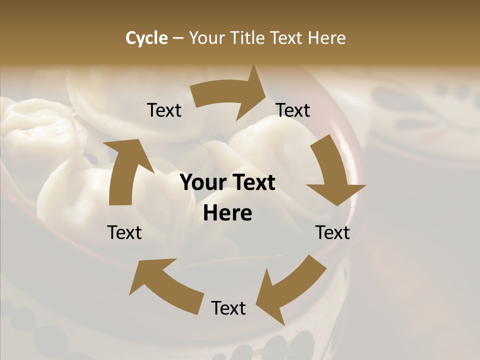 Pelmeni Tasty Food PowerPoint Template