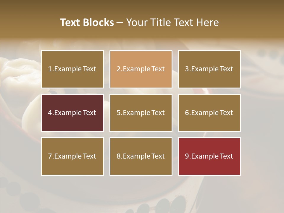 Pelmeni Tasty Food PowerPoint Template