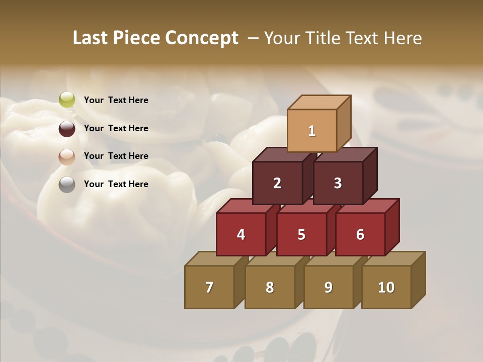 Pelmeni Tasty Food PowerPoint Template