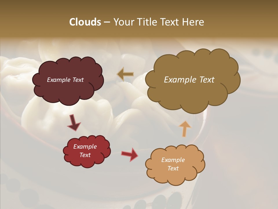 Pelmeni Tasty Food PowerPoint Template