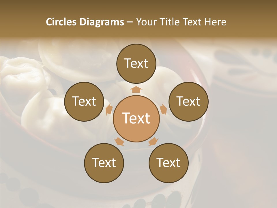 Pelmeni Tasty Food PowerPoint Template