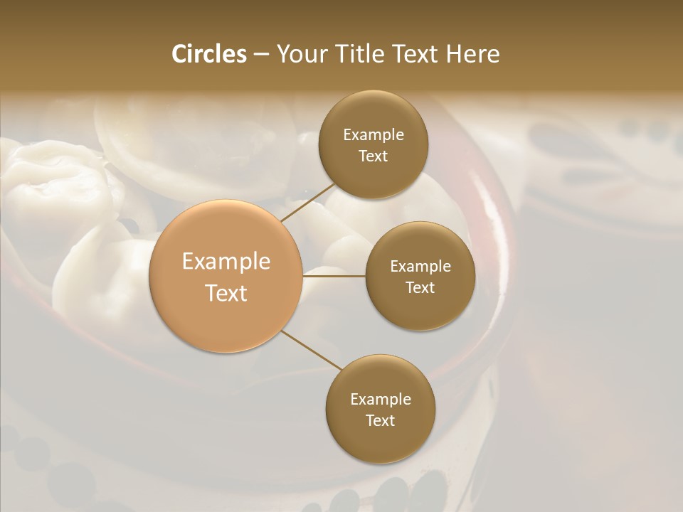 Pelmeni Tasty Food PowerPoint Template