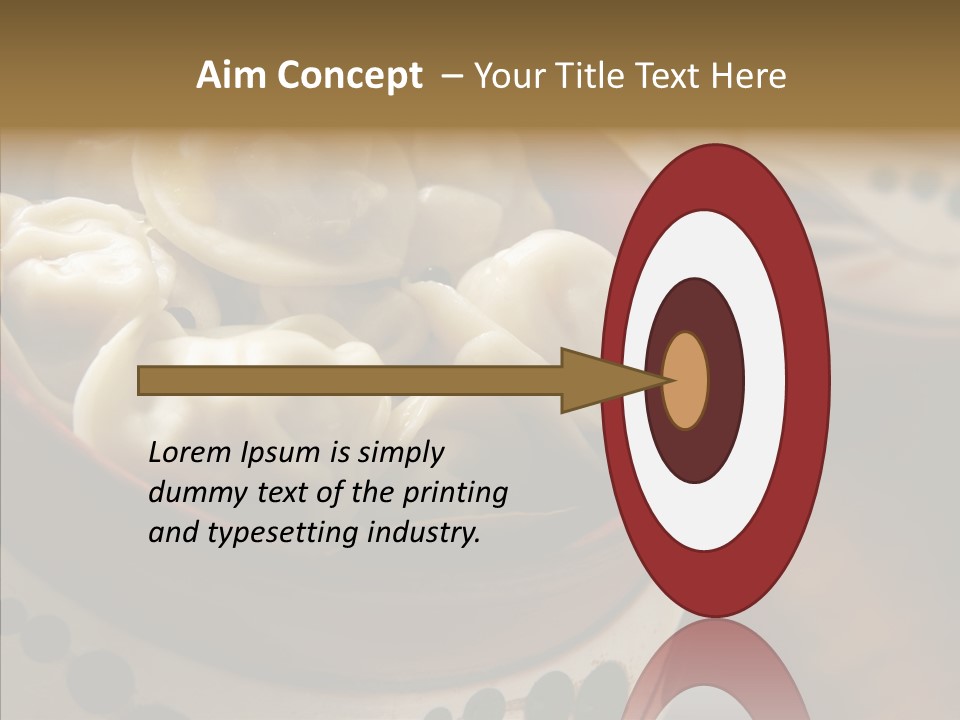 Pelmeni Tasty Food PowerPoint Template