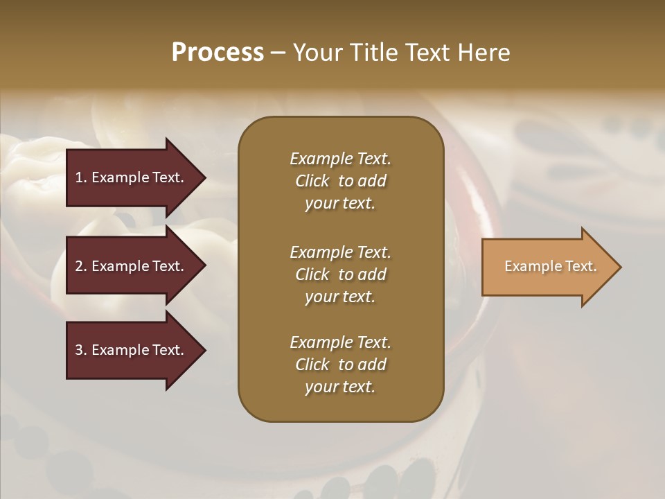 Pelmeni Tasty Food PowerPoint Template