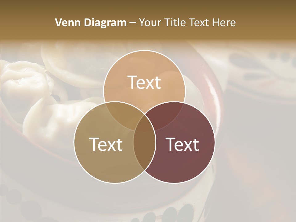 Pelmeni Tasty Food PowerPoint Template