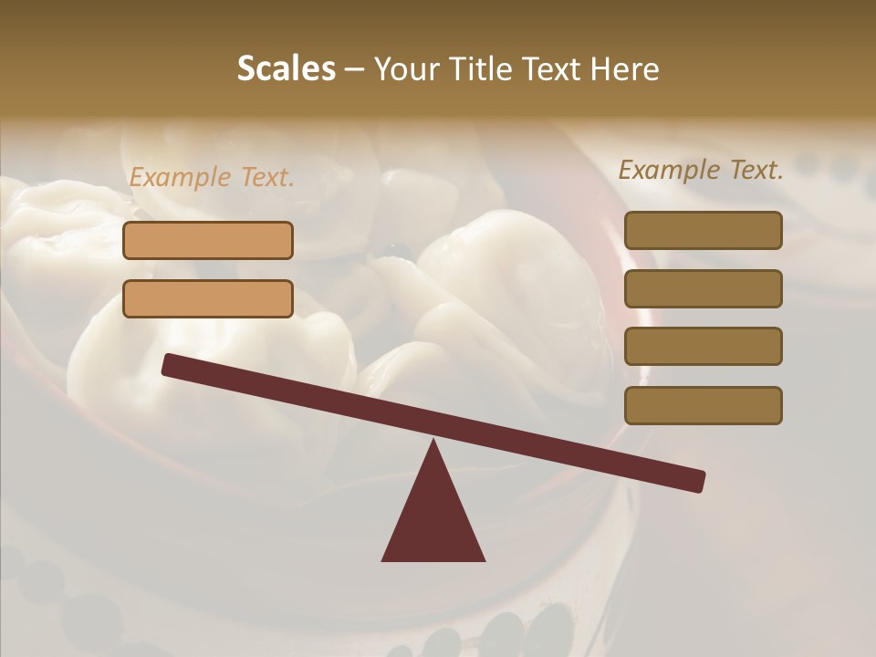 Pelmeni Tasty Food PowerPoint Template