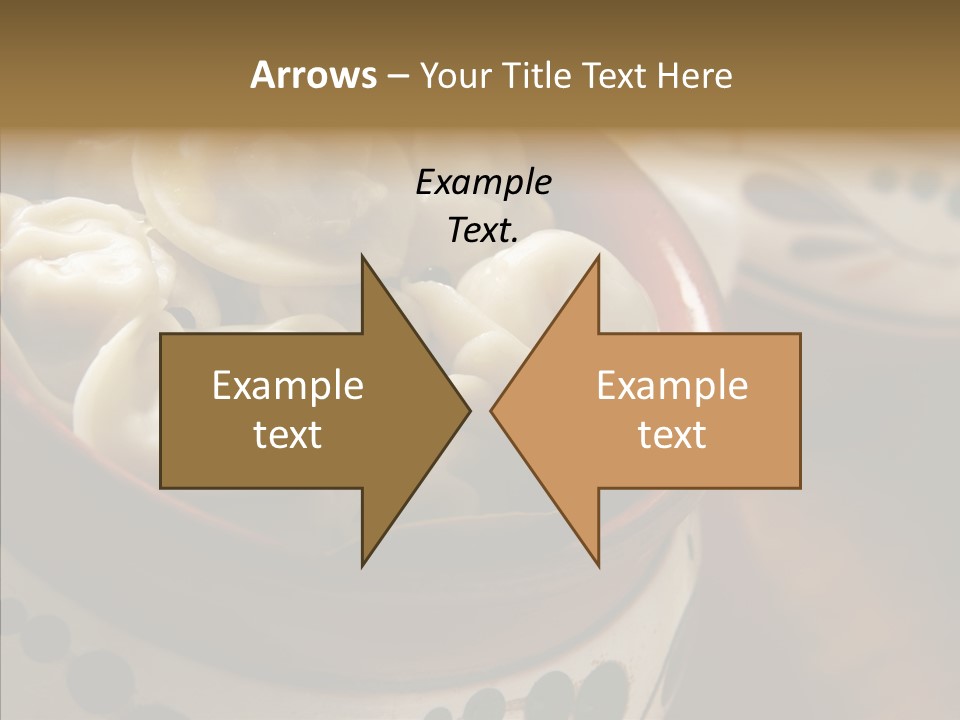 Pelmeni Tasty Food PowerPoint Template