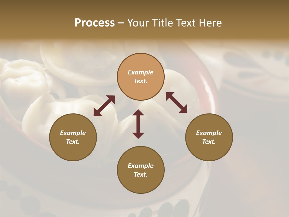 Pelmeni Tasty Food PowerPoint Template