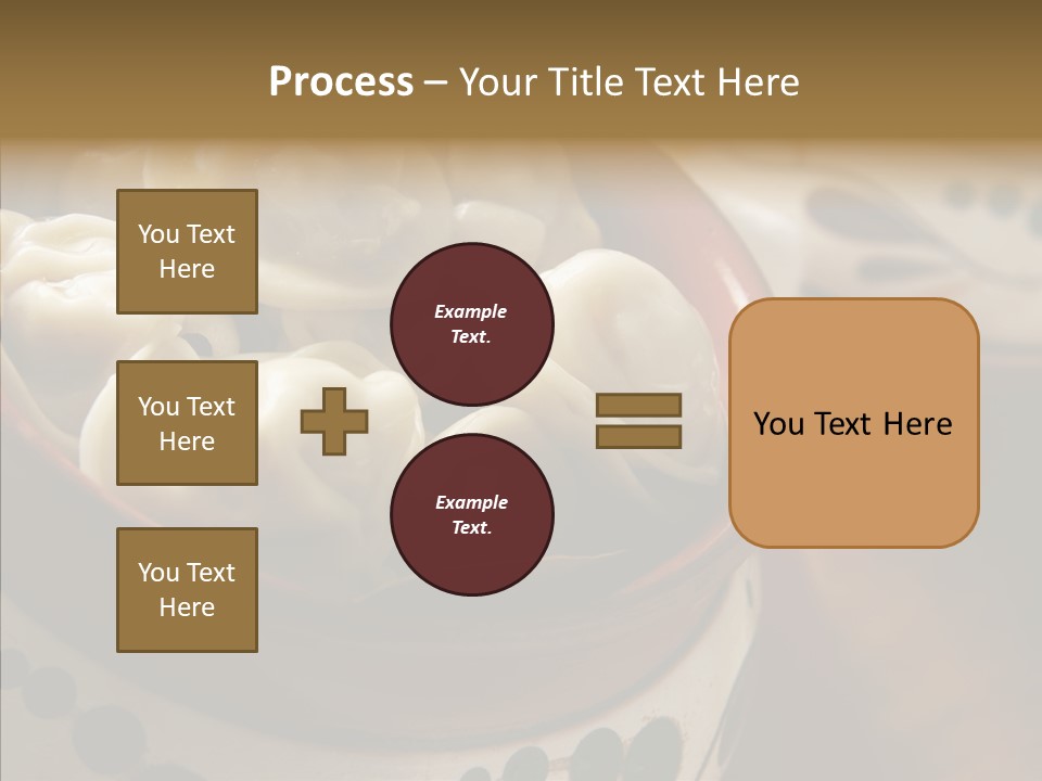 Pelmeni Tasty Food PowerPoint Template