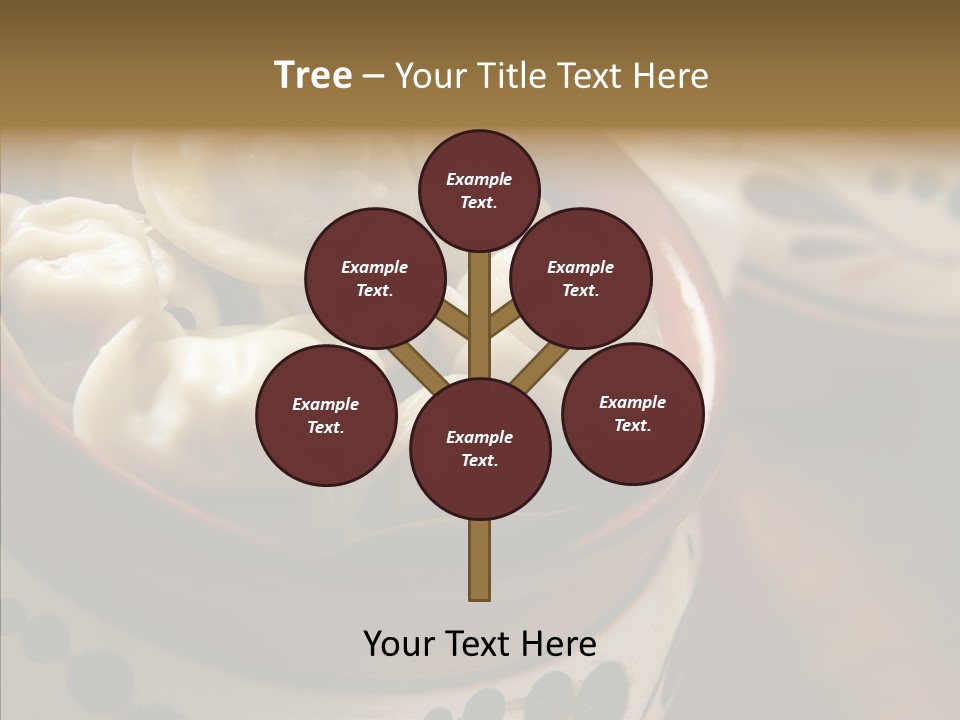 Pelmeni Tasty Food PowerPoint Template