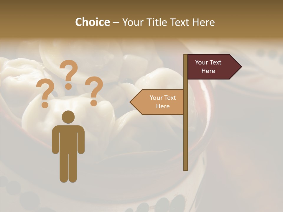 Pelmeni Tasty Food PowerPoint Template