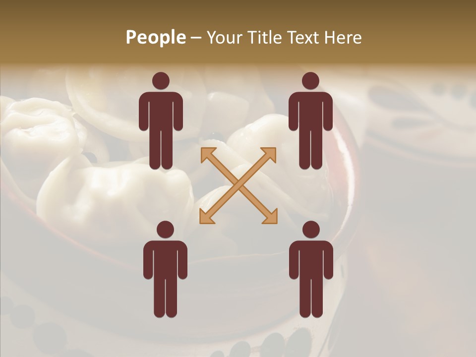 Pelmeni Tasty Food PowerPoint Template