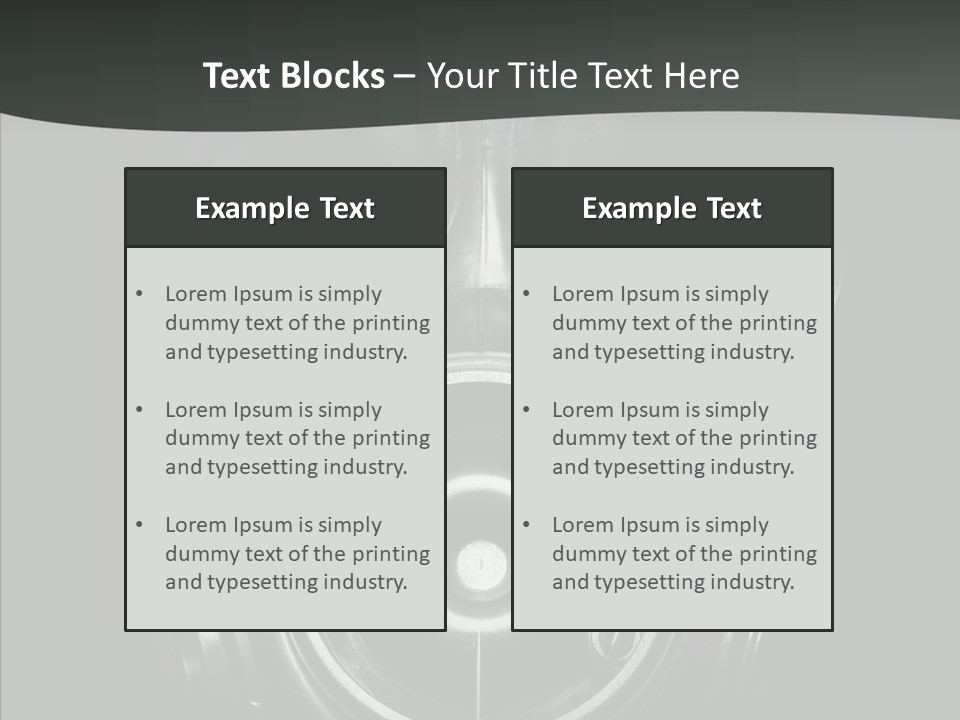 Toxic Pollution Inhaling PowerPoint Template