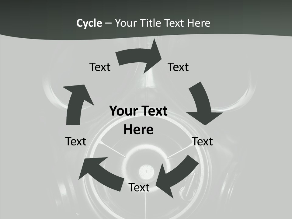 Toxic Pollution Inhaling PowerPoint Template
