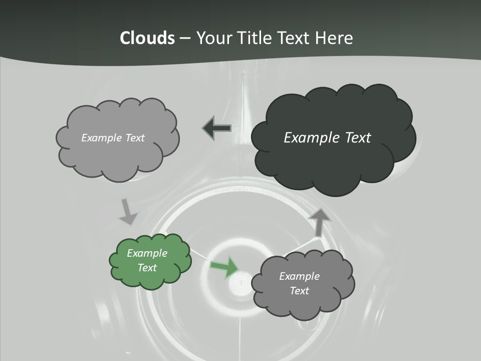 Toxic Pollution Inhaling PowerPoint Template