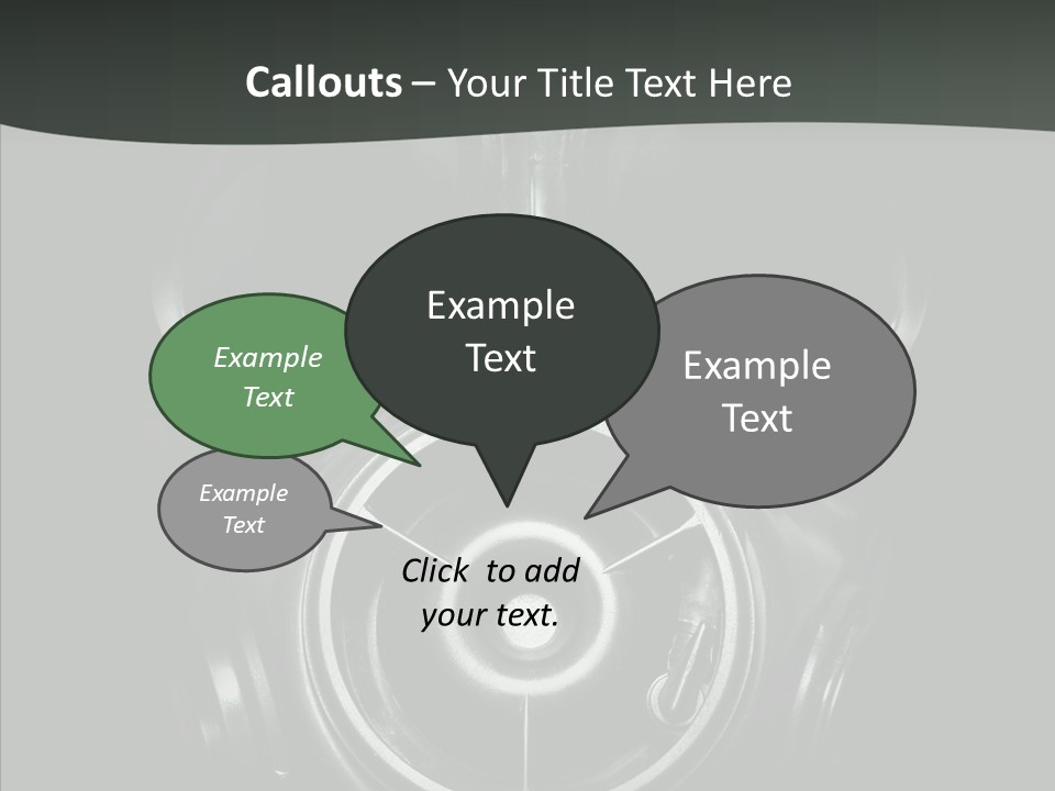 Toxic Pollution Inhaling PowerPoint Template