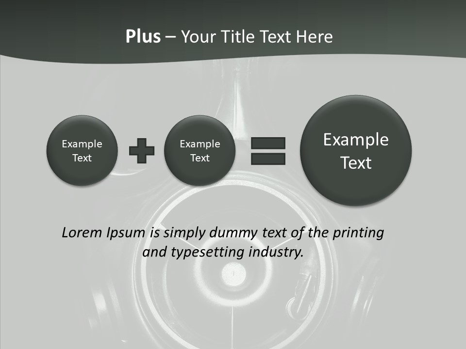 Toxic Pollution Inhaling PowerPoint Template