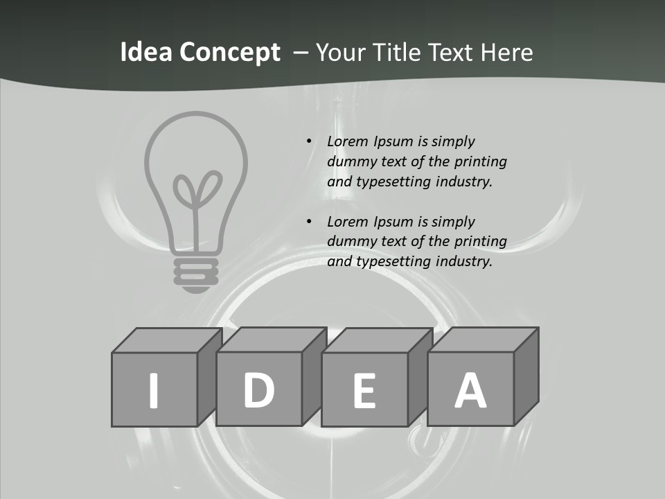 Toxic Pollution Inhaling PowerPoint Template