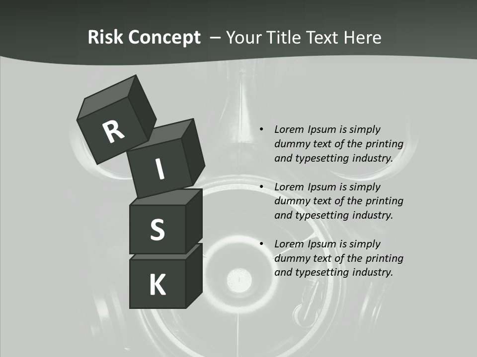 Toxic Pollution Inhaling PowerPoint Template