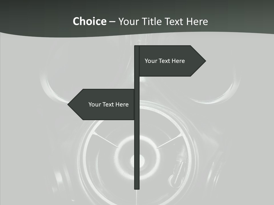 Toxic Pollution Inhaling PowerPoint Template