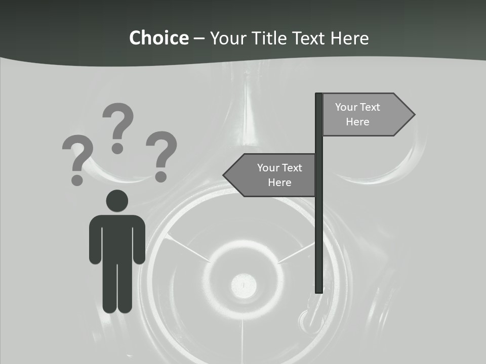 Toxic Pollution Inhaling PowerPoint Template