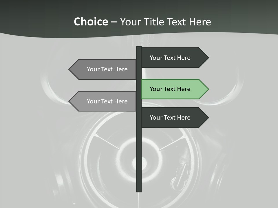 Toxic Pollution Inhaling PowerPoint Template
