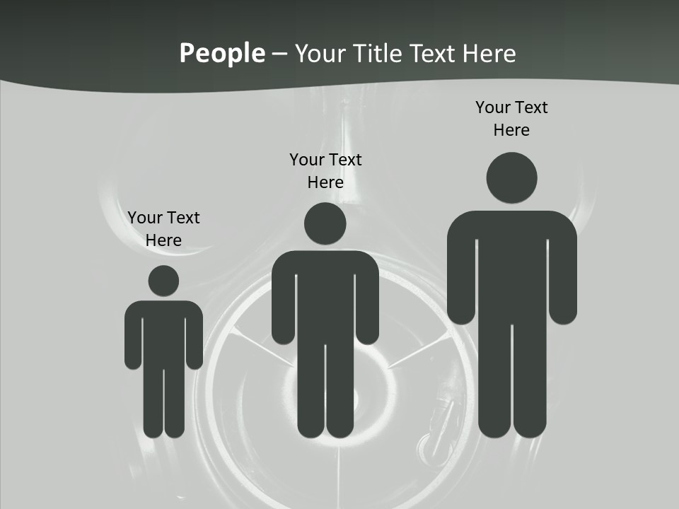 Toxic Pollution Inhaling PowerPoint Template