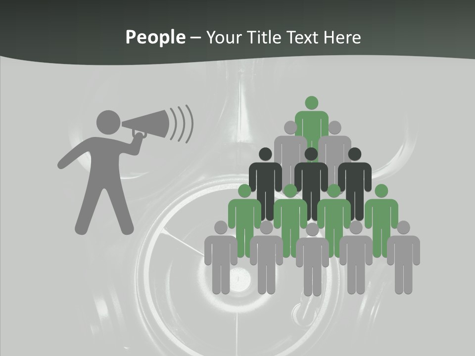 Toxic Pollution Inhaling PowerPoint Template